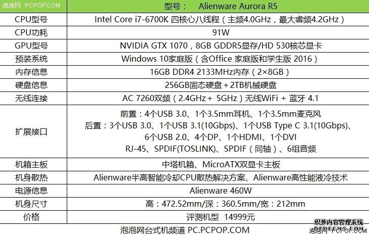 Alienware Aurora R5桶λΡɶ 